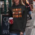 Girls Coquette Bow Basketball Mom Game Day Women Hoodie Personalized Gifts