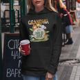 Grandma Of The Wild One 1St Birthday Safari Family Matching Women Hoodie Funny Gifts