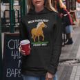 Haflinger Horse Mein Therapeut Feats Hay Kapuzenpullover für Damen Lustige Geschenke