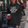 I Lift Because My Wife Is Hot Gym Lover Fitness Women Hoodie Unique Gifts