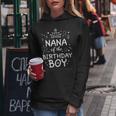 Nana Of The Birthday Boy Cool Matching Family B-Day Women Hoodie Funny Gifts