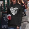 All You Need Is Love Retro Style Valentine's Day Heart Women Women Hoodie Funny Gifts