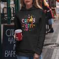 Nette Süßigkeiten Liebe Mädchen Süßigkeiten Süßigkeiten Kapuzenpullover für Damen Lustige Geschenke