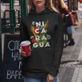 Nicaragua Flores Nicaragüenses Flores Nicaraguense Floral Sudadera con capucha para mujer Regalos divertidos