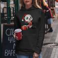 Pandas Christmas Kapuzenpullover für Damen Lustige Geschenke