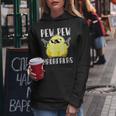 Pew Pew Madafakas Crazy Chicken Gun Regalos Divertidos Sudadera con capucha para mujer Regalos divertidos