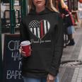 Proud Fire Mom Of A Firefighter Mother Heart Women Hoodie Funny Gifts