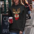 Reindeer Christmas Jumper Christmas Jumper Women's Kapuzenpullover für Damen Lustige Geschenke