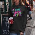 Roar I'm A Three Rex Birthday Girl Dinosaur Lover 3 Year Old Women Hoodie Unique Gifts