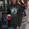 Salsa Is My Cardio Dance Silhouette Moonlight Cuello Sudadera con capucha para mujer Regalos divertidos
