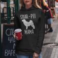Vintage Shar-Pei Mama Sharpei Mom Dog Owner Mother Women Hoodie Personalized Gifts