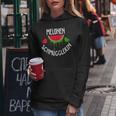 Women's Pregnant Saying Melons Sglerin Kapuzenpullover für Damen Lustige Geschenke