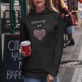 Women's With Heart Waitress Restaurant Kapuzenpullover für Damen Lustige Geschenke