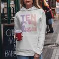 10Th Birthday Ten Horse Girl Equestrian 10 Years Old Girls Women Hoodie Personalized Gifts