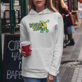 Banana Squad Lustiges Abtupfen Banana Food & Dab Kapuzenpullover für Damen Lustige Geschenke