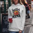 Basketball Mama Coquette Bow Game Day Sports Lover Mom Women Hoodie Funny Gifts