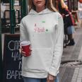 Costume Aka Pink Goes Red For Heart Health Awareness Women Hoodie Personalized Gifts