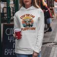 Cow Retro Highland Cow Lover Western Life Boys Girls Kapuzenpullover für Damen Lustige Geschenke