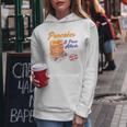 Graphic With Pancakes And Panic Attacks For Girls And Women Kapuzenpullover für Damen Lustige Geschenke