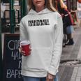 Handball Player s For And Handball Fans Gray Kapuzenpullover für Damen Lustige Geschenke