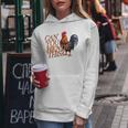 Can You Hendl This Rooster Chicken Giggal Gockel Chicken Farm Kapuzenpullover für Damen Lustige Geschenke