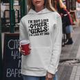 I'm Not Like Other Girls I'm Like Dad Proud Daughter Father Women Hoodie Funny Gifts