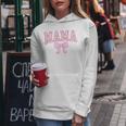 Mama Coquette Bow Retro Pink Aesthetic Mother's Day Mom Life Women Hoodie Unique Gifts