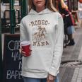 Rodeo Nana Western Cowboy Family Matching Mother's Day Women Hoodie Funny Gifts