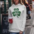 St Patrick Day Dibs On The Ginger Irish Redhead Women Hoodie Personalized Gifts