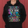 12Th Birthday Girl Boy Digga I Am 12 Years Kapuzenpullover für Damen