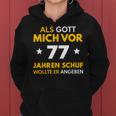 77Th Birthday Man Woman 77 Years 1946 Decorative Kapuzenpullover für Damen