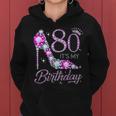 80 It's My Birthday 80 Years Old 80Th Birthday Girl Lady Kapuzenpullover für Damen