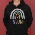 9Th Birthday Cute Rainbow Girl 9 Years Old Cute Kapuzenpullover für Damen