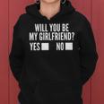 Ask Her Will You Be My Girlfriend Cutealentine's Day Kapuzenpullover für Damen