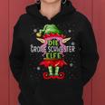 Big Sister Elf Christmas Family Christmas Kapuzenpullover für Damen