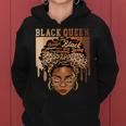 Black Queen Magic Black History Month Afro Hair Melanin Girl Women Hoodie