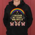 I Bleach My Stink Wrinkle Sarcastic Gag Adult Humour Women Hoodie