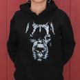 Cane Corso Mastín Italiano Cabeza De Perro Cuello Sudadera con capucha para mujer