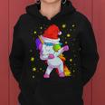 Christmas Children's Unicorn Girls Christmas Kapuzenpullover für Damen