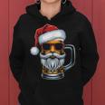 Cool Christmas Cool Santa Claus Beer Christmas Kapuzenpullover für Damen