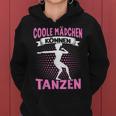 Coole Girlchen Kann Tanzen Dance Dance Sayings Dancer Kapuzenpullover für Damen