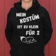 Costume Pregnancy Mother Too Small Kapuzenpullover für Damen