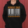 Dad Of Horse Lover Equestrian Horseback Rider Horse Riding Women Hoodie