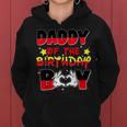 Dad And Mom Daddy Of The Birthday Boy Family Party Decor Women Hoodie