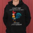 I Don't Fart I Just Whisper In My Pants Chicken Kapuzenpullover für Damen