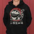 Dragon Barbu En Kanji Japonais Rétro Mignon Pogona Floral Sweat à capuche femme
