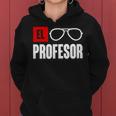 El Professor Money Costume Work Glasses Teacher's Kapuzenpullover für Damen