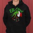 Er Christmas Nurse Crew Nursing Christmas Pattern Women Hoodie Er Christmas Nurse Crew Nursing Christmas Pattern Women Hoodie