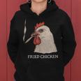 Fried Chicken 420 Smoking Marijuana Stoner Weed Meme Women Hoodie