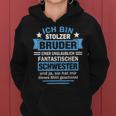 Ich Bin Stolzer Bruder Sister Kapuzenpullover für Damen